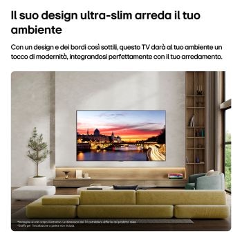 Design ultra-slim TV OLED77C65LA 2026
